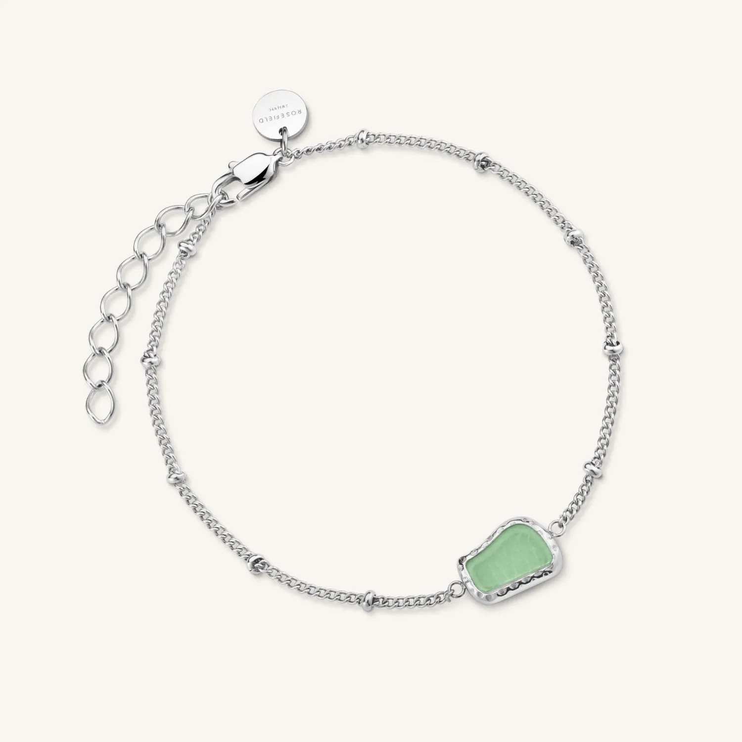 Rosefield Organic Gemstone Bracelet armbånd aventurin justerbart