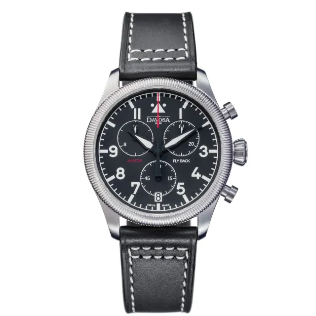 DAVOSA Aviator Fly Back Chronograph kronograf quartz