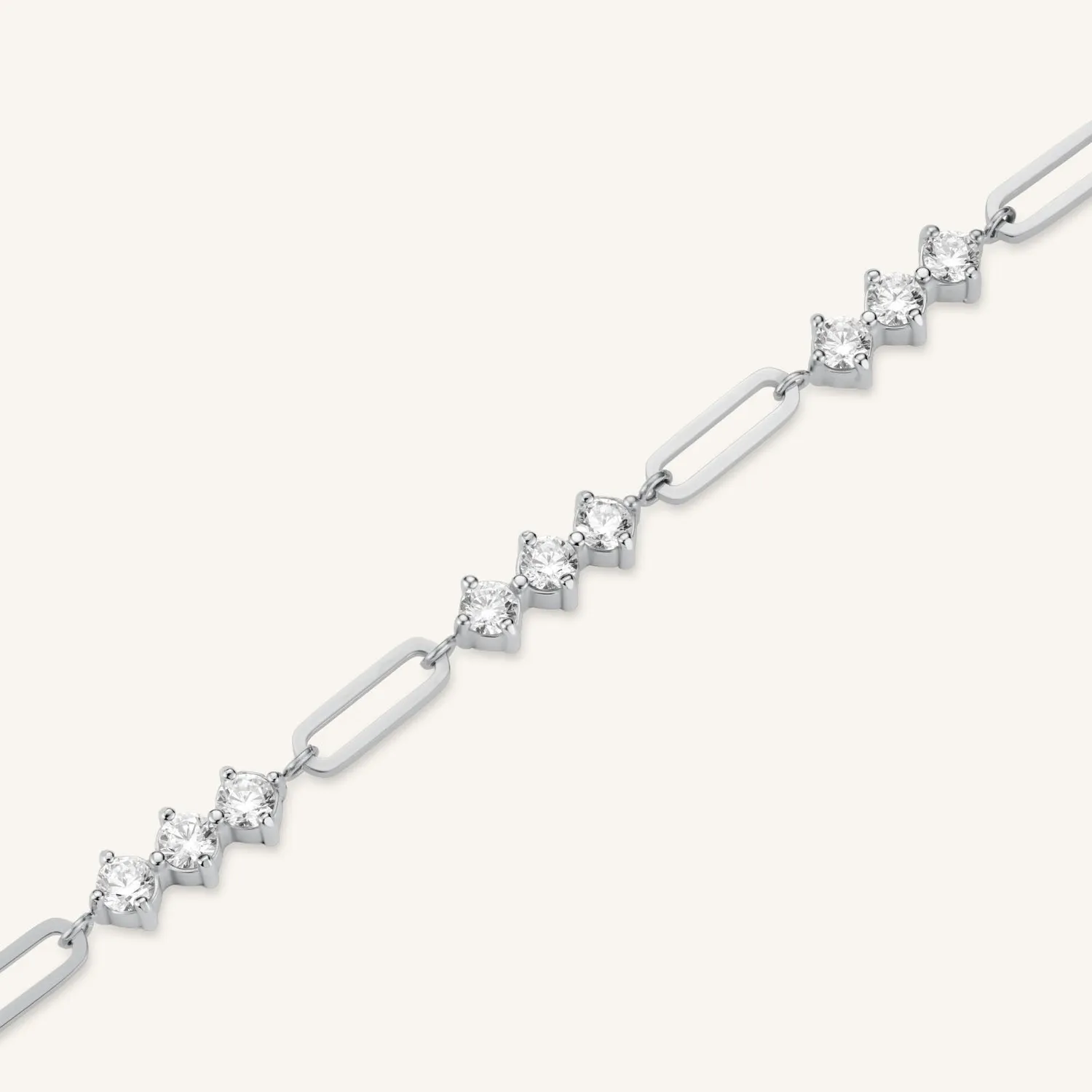 Rosefield Stones Bar Necklace halskjede gull 42–46 cm