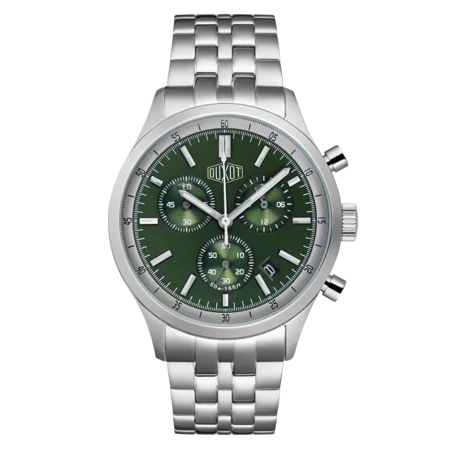 Duxot Audentis Matte Green Meca-Quartz kronograf grønn
