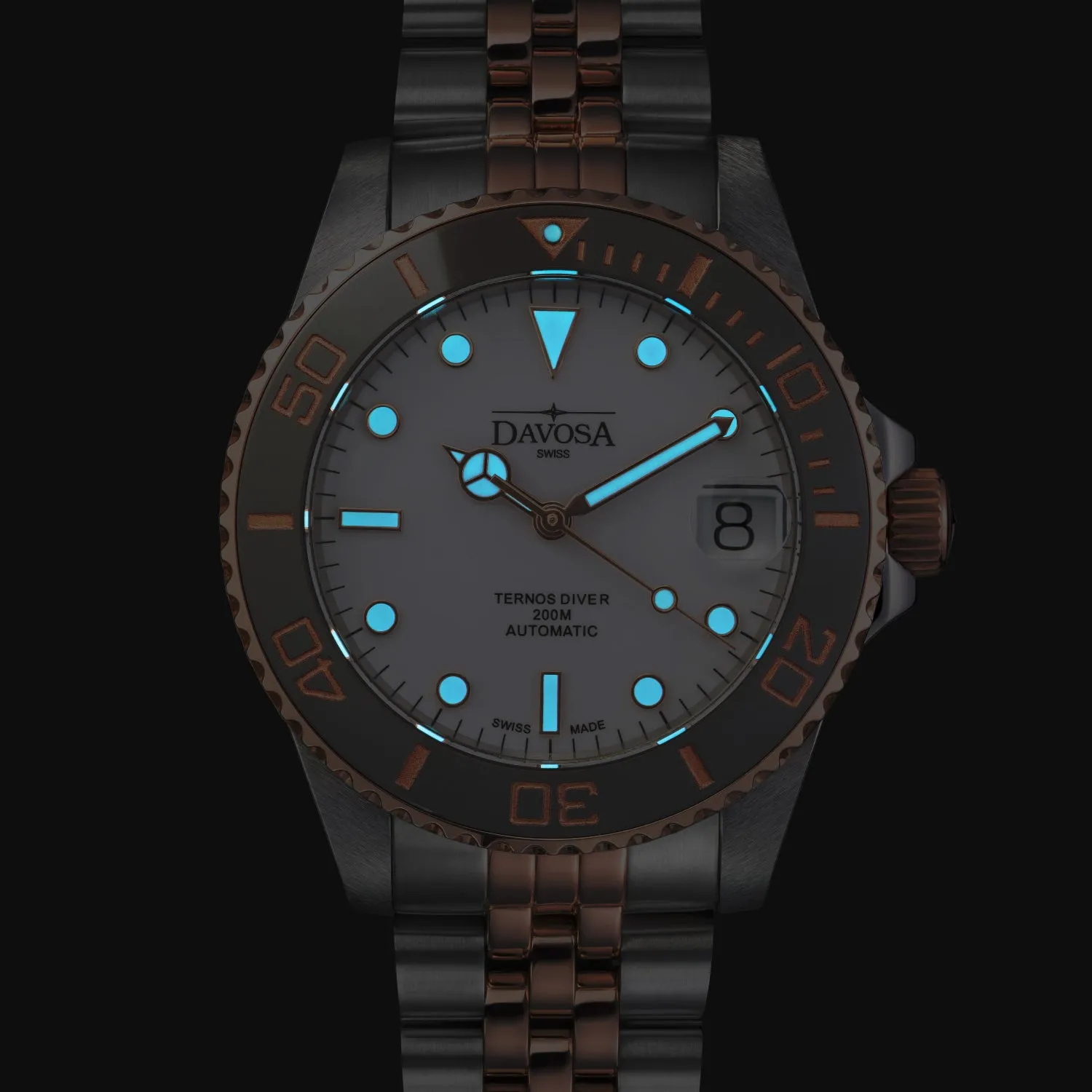 DAVOSA Ternos Medium automatisk klokke 36,5 mm