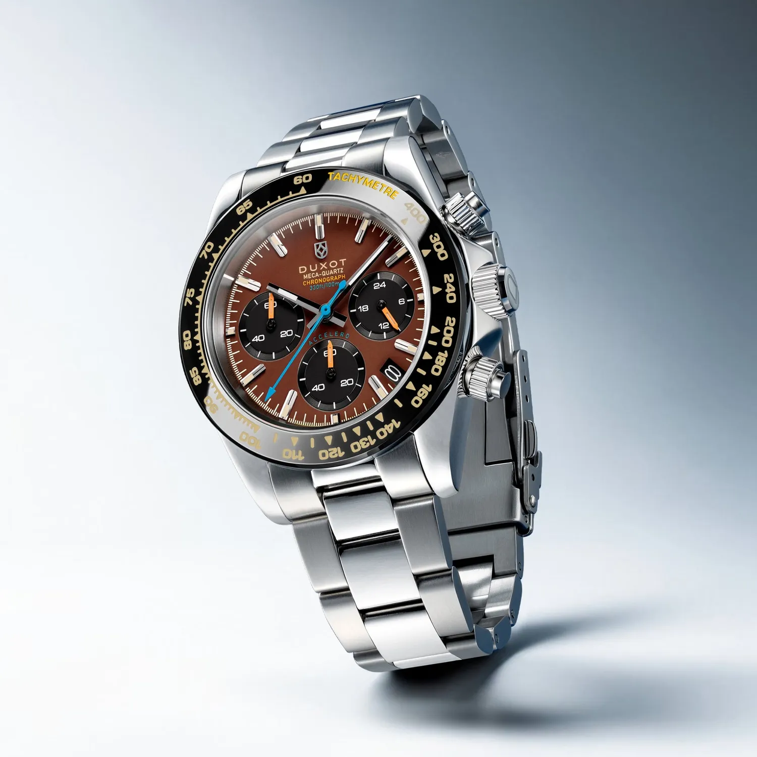 Duxot Accelero Chronograph kronograf Mocha Magic 40 mm