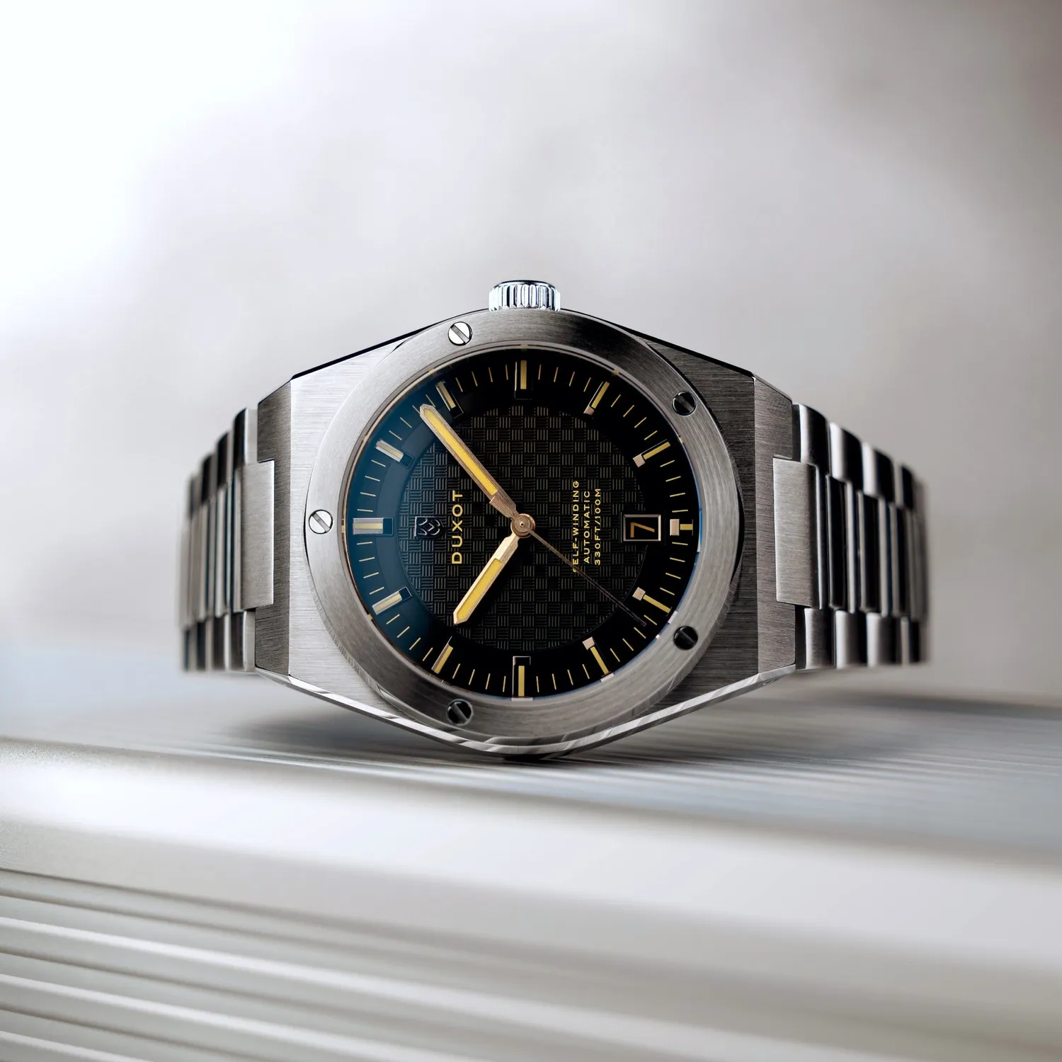 Duxot Bastia Automatic klokke 40 mm svart 10 ATM