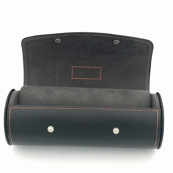 Leanschi Watch-Roll for 3-4 watches klokkerull svart PU
