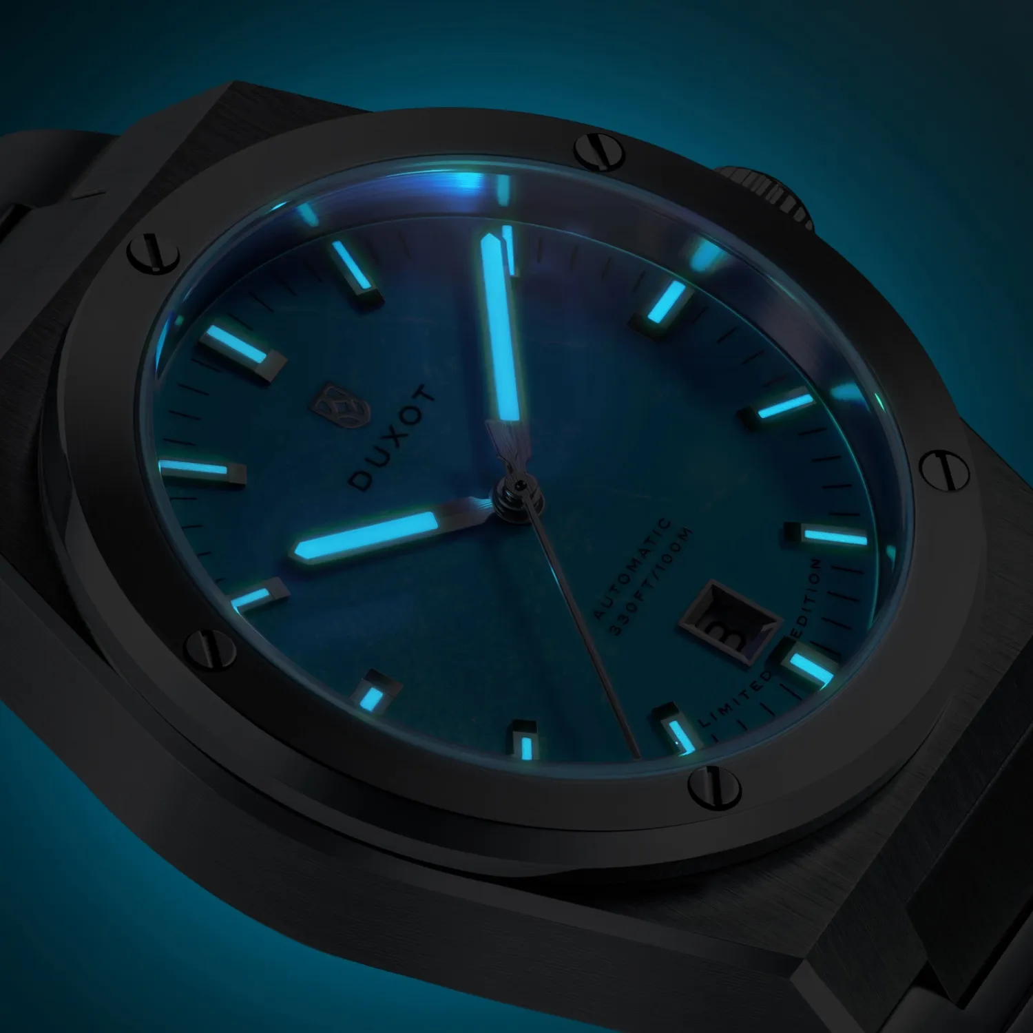 Duxot Bastia Turquoise klokke limited edition