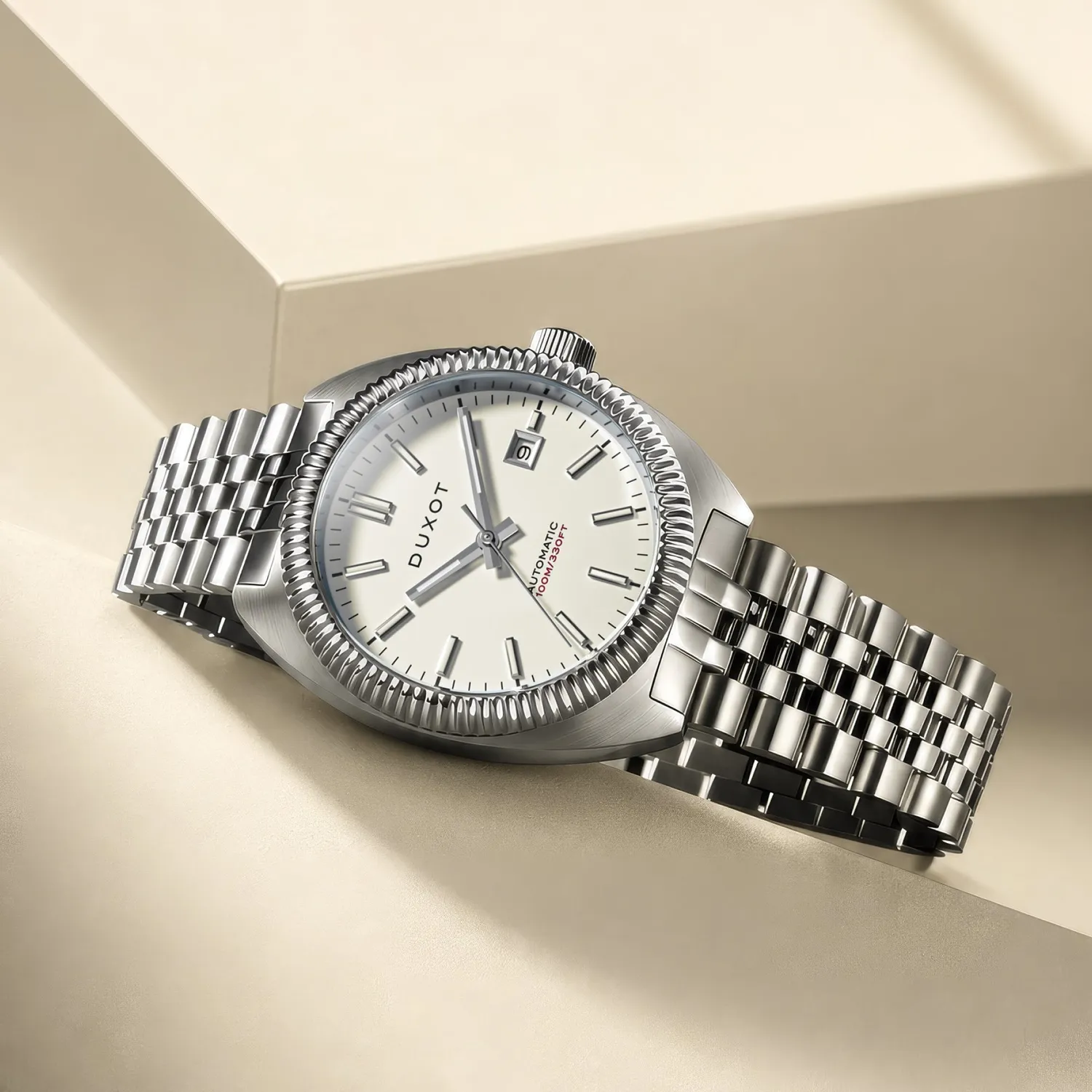 Duxot Siena Linen Dream automatisk klokke 40 mm