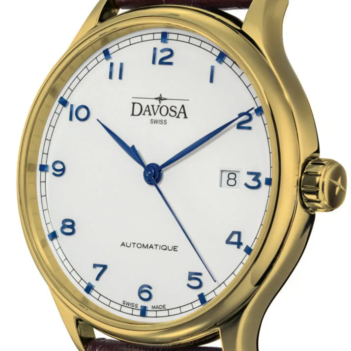 DAVOSA Classic Vegan automatisk herreklokke