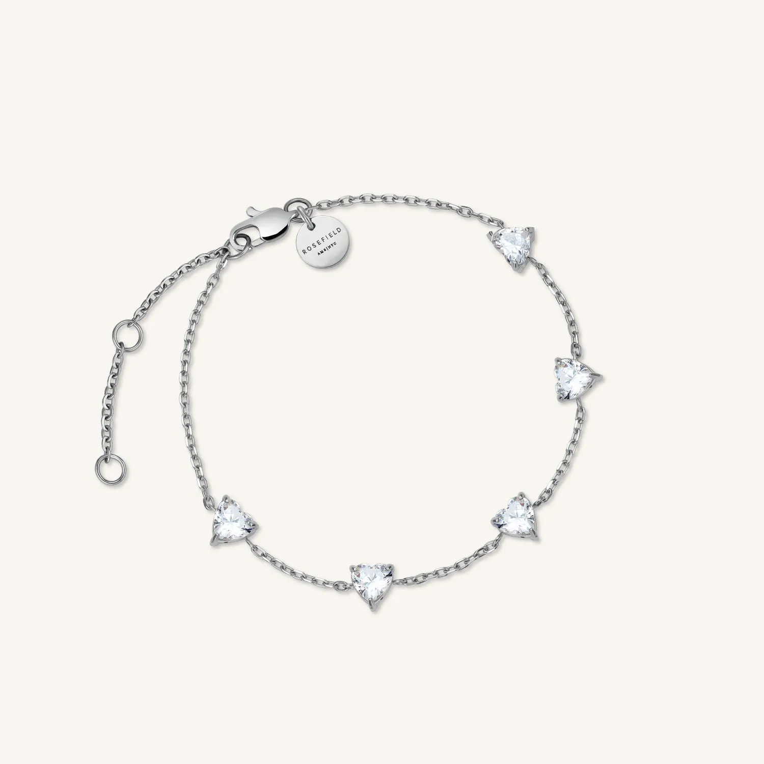 Rosefield Row Hearts Bracelet armbånd gull