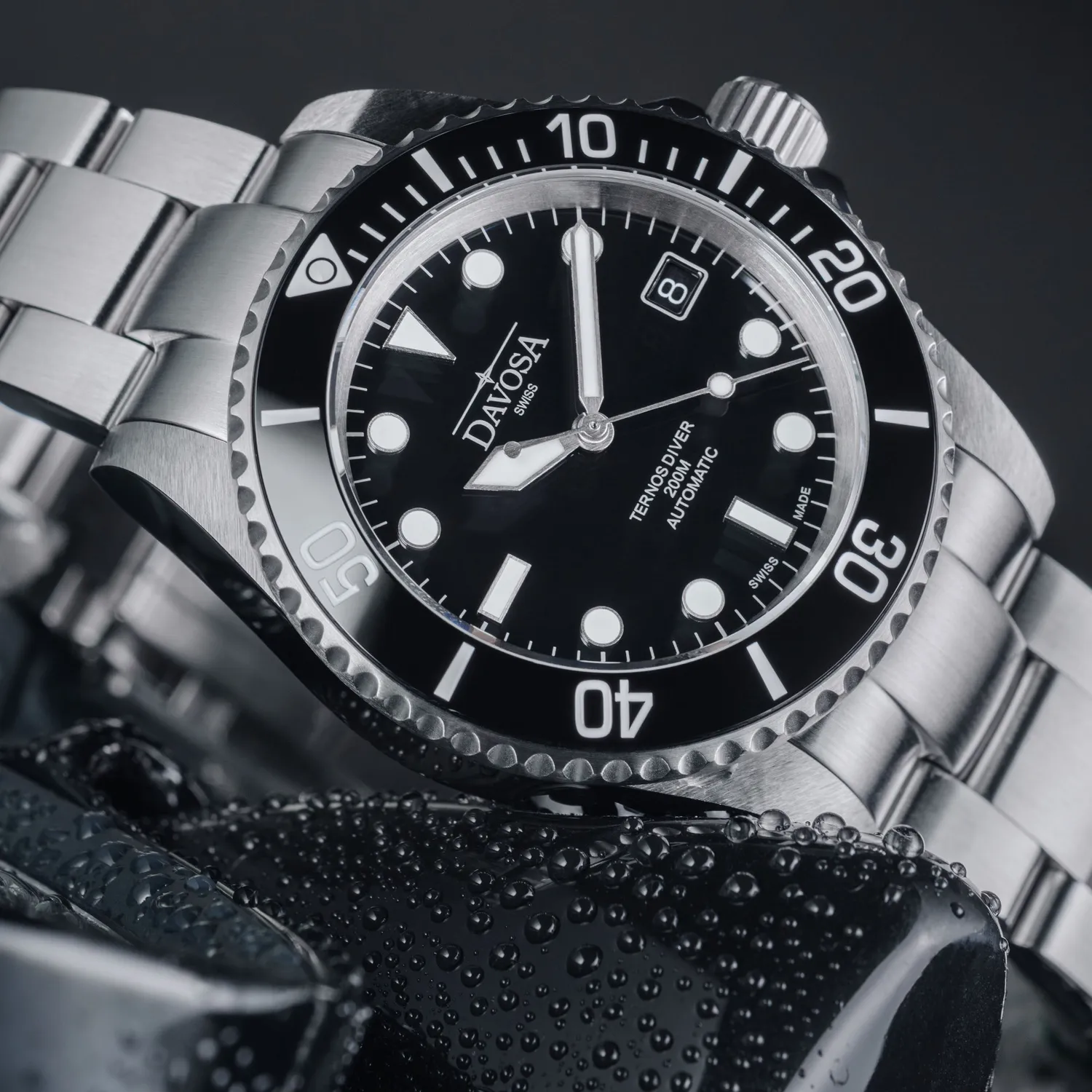 DAVOSA Ternos Diver dykkerklokke automatisk