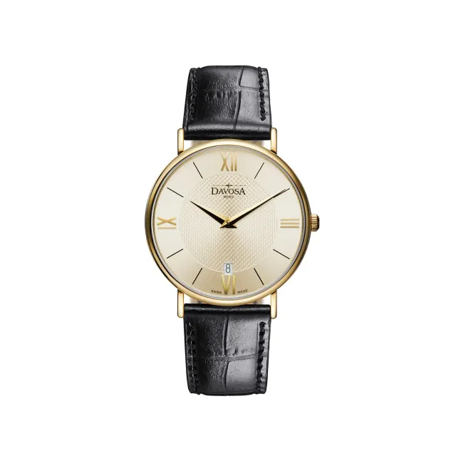 DAVOSA Pianos II herreklokke quartz