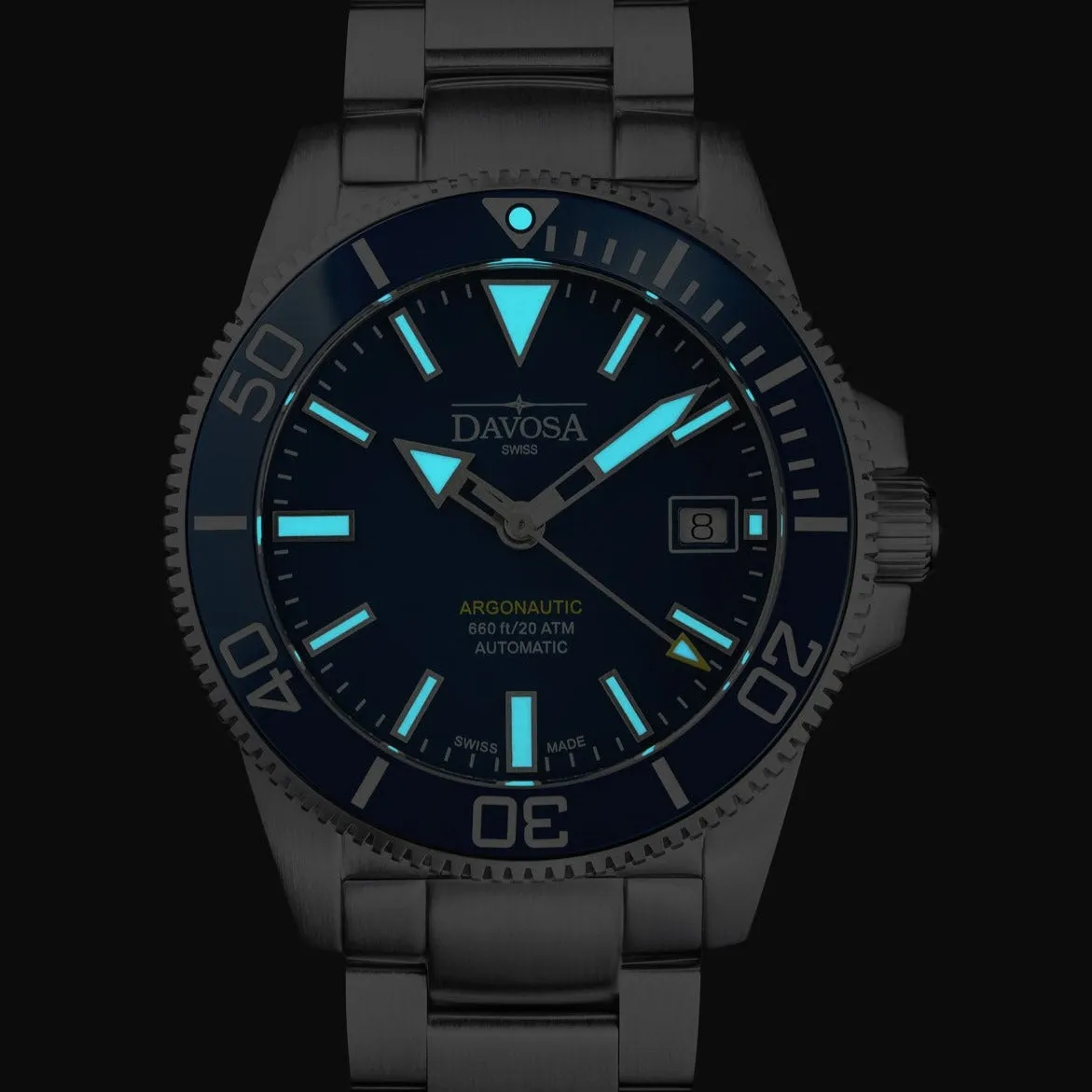 DAVOSA Argonautic 39 automatisk dykkerklokke 39 mm