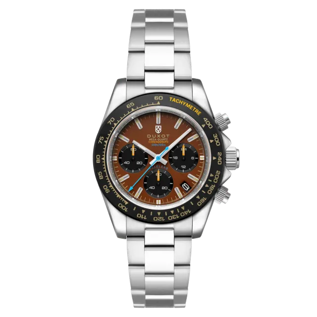 Duxot Accelero Chronograph kronograf Mocha Magic 40 mm