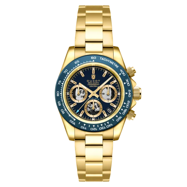 Duxot Accelero Cerulean Shine meca-quartz kronograf