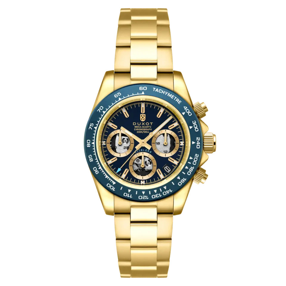 Duxot Accelero Cerulean Shine meca-quartz kronograf