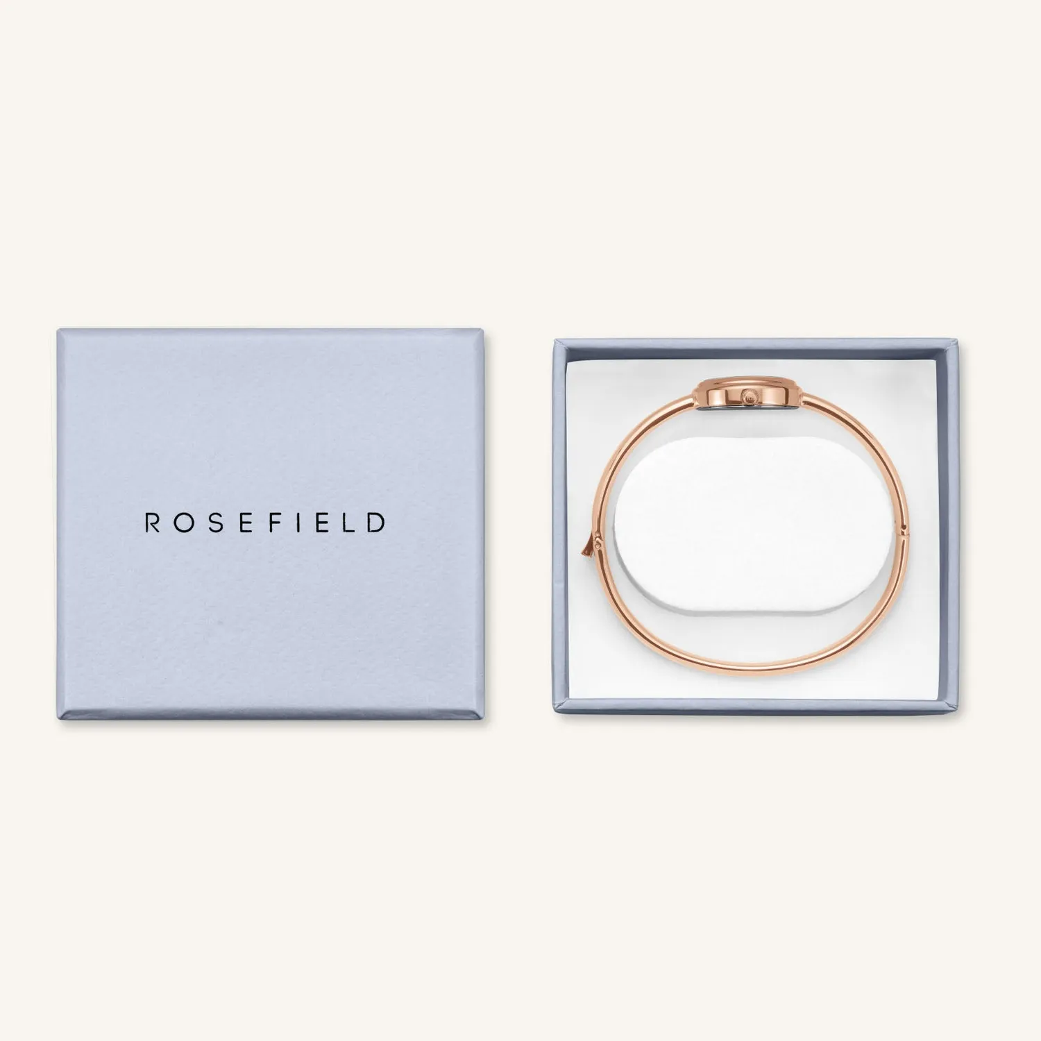 Rosefield Studio Bangle S Rose Gold klokke roségull
