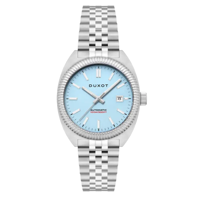 Duxot Siena Glacial Blue klokke automatisk 40 mm