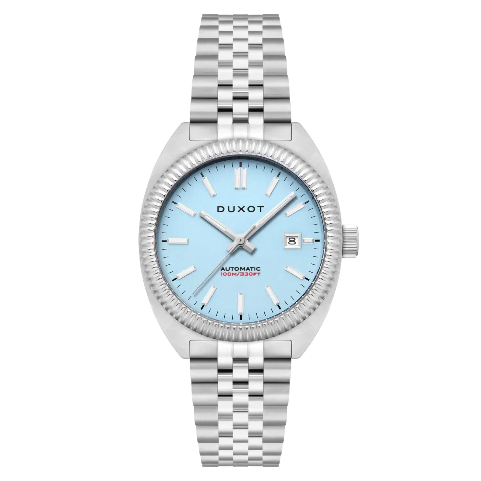 Duxot Siena Glacial Blue klokke automatisk 40 mm
