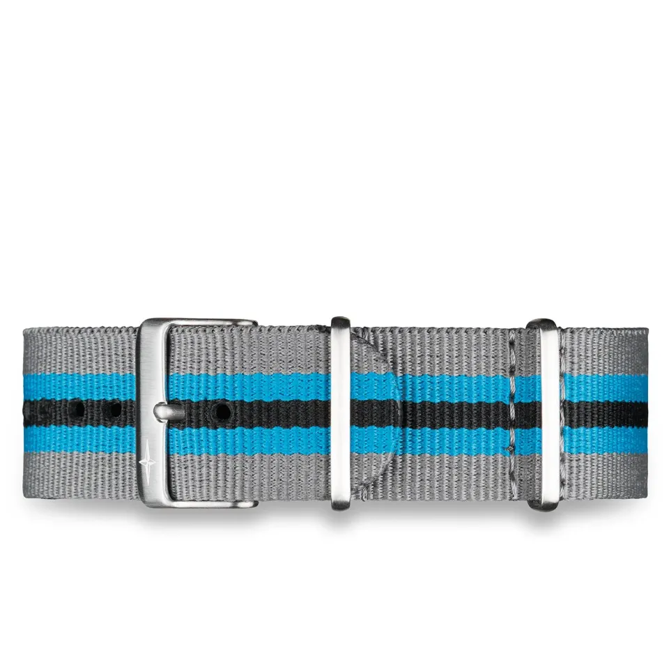 DAVOSA Nylon Blue 22 mm blå nylonrem