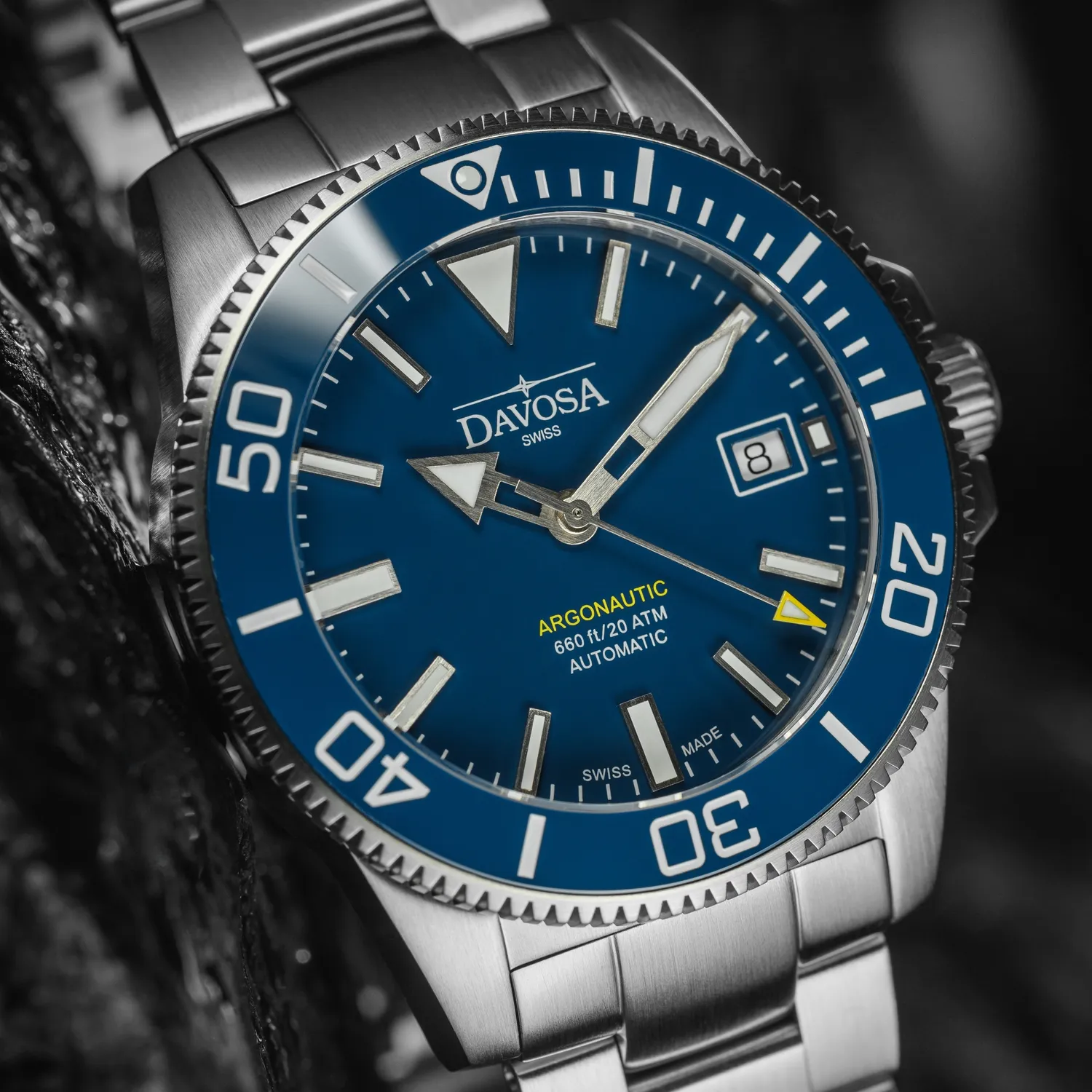 DAVOSA Argonautic 39 automatisk dykkerklokke 39 mm