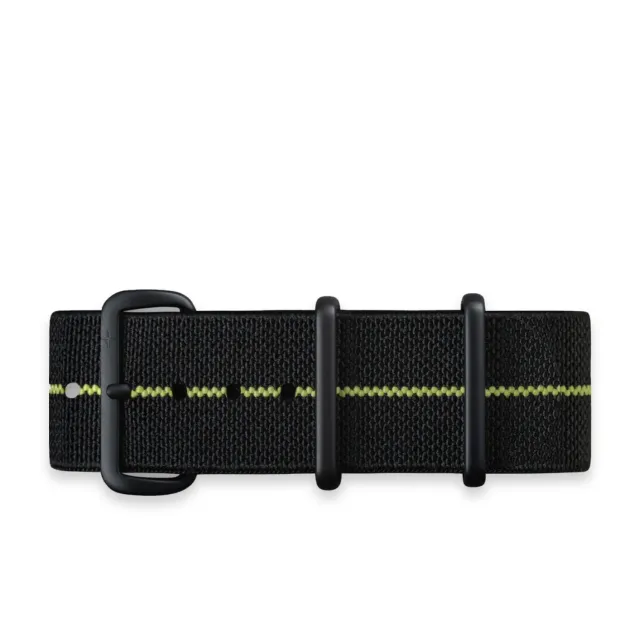 DAVOSA Nylon Black 22mm klokkerem 22 mm svart