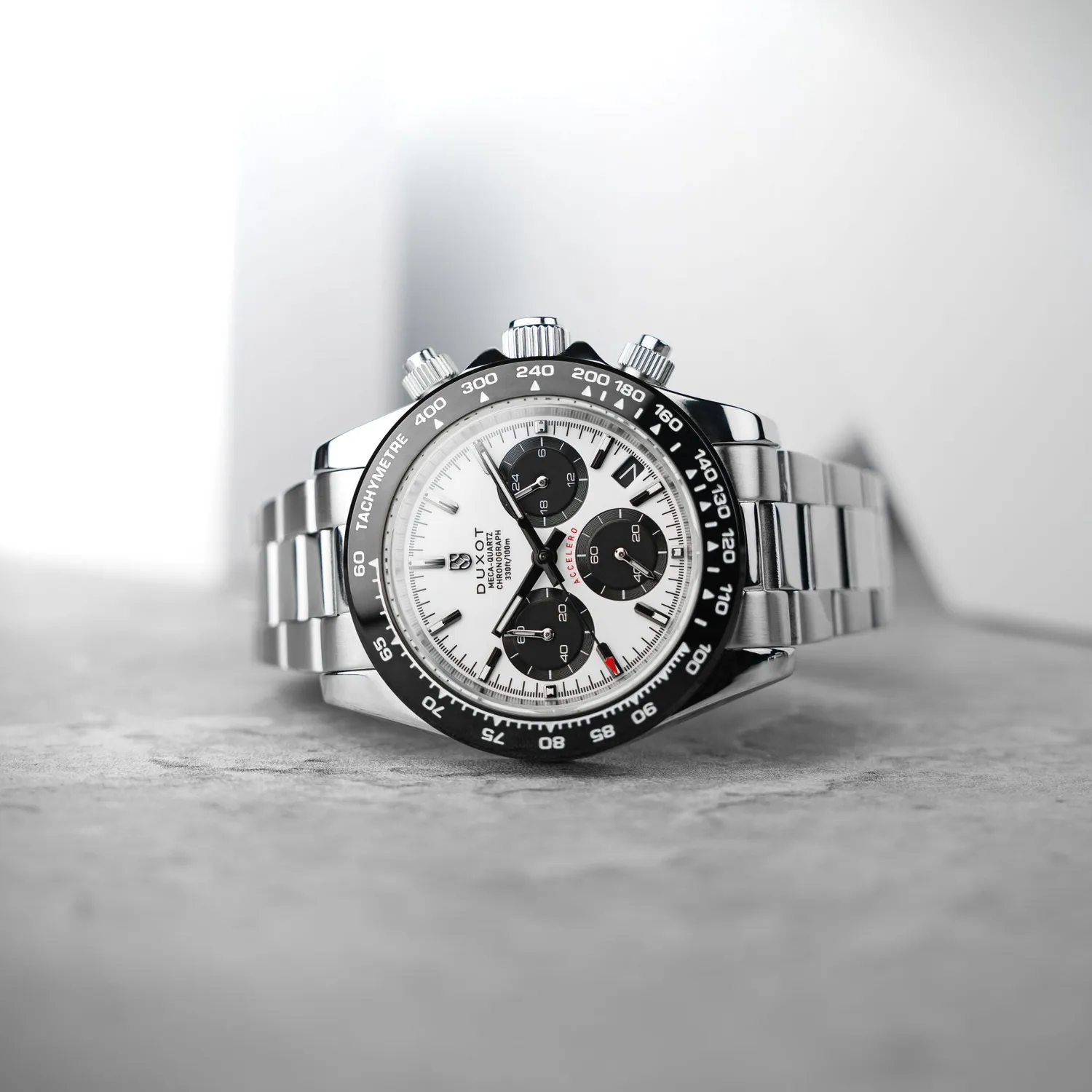 Duxot Accelero Insignia White kronograf klokke 40 mm
