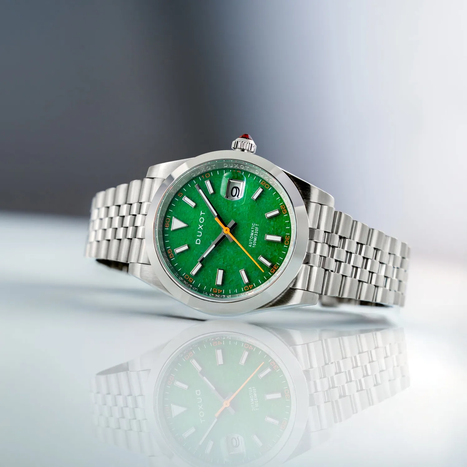 Duxot Vezeto Aventurine automatisk klokke 40 mm