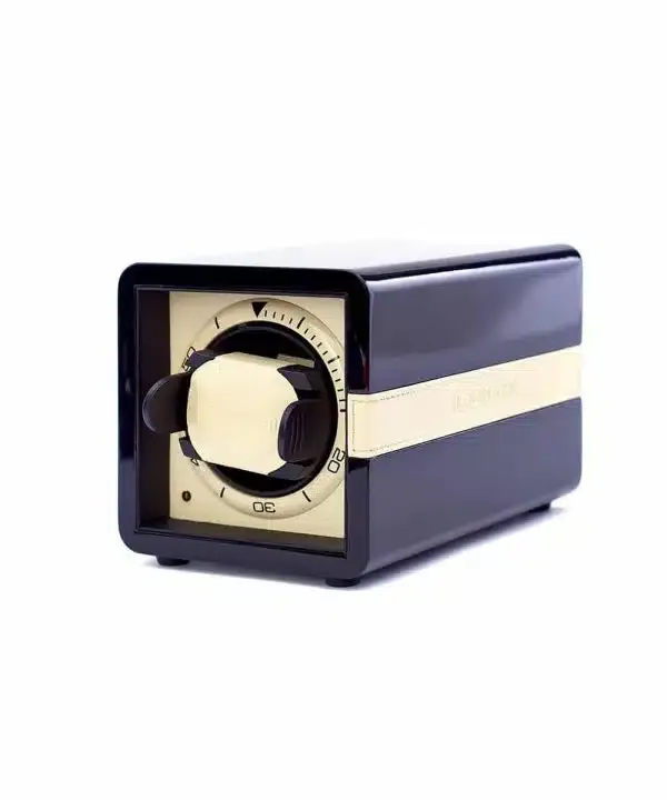 Leanschi WS01 watch winder Sport Edition Black & Ivory