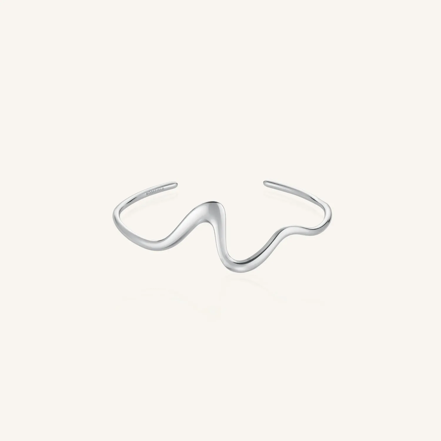 Rosefield Essentials Wave Bangle armring gull