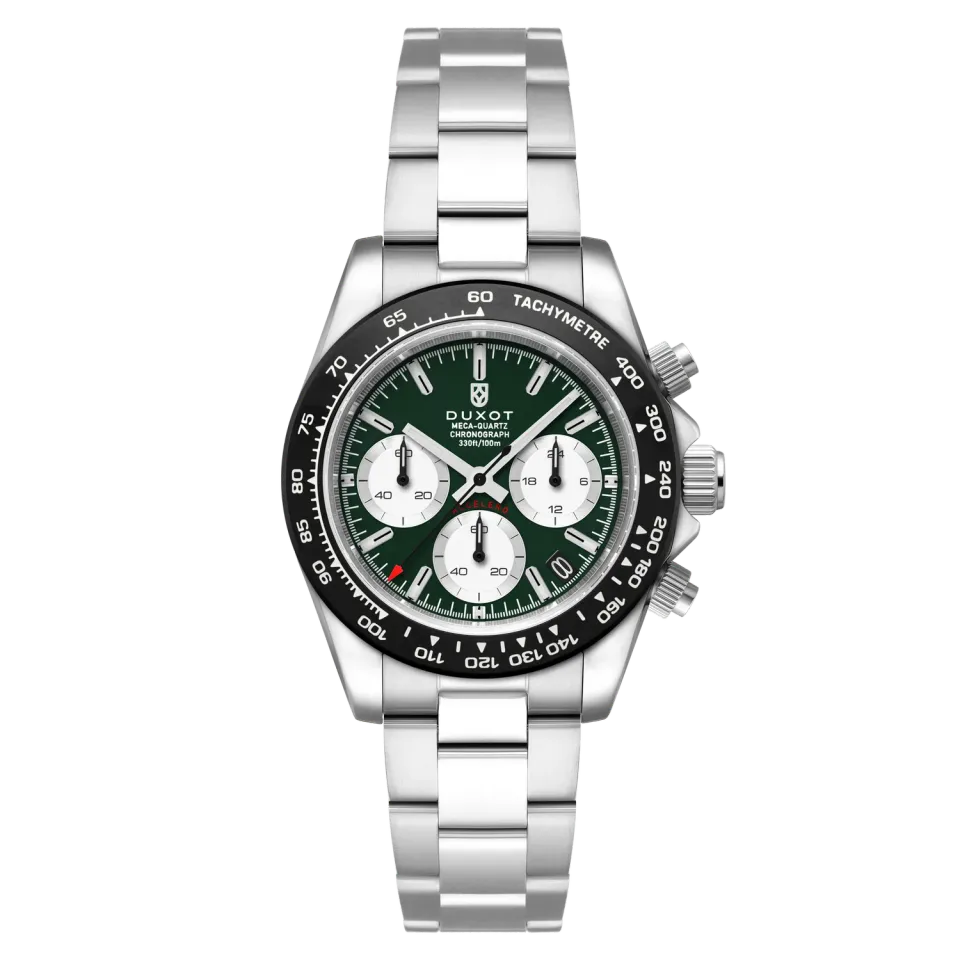 Duxot Accelero Chronograph Jade Green klokke 40 mm