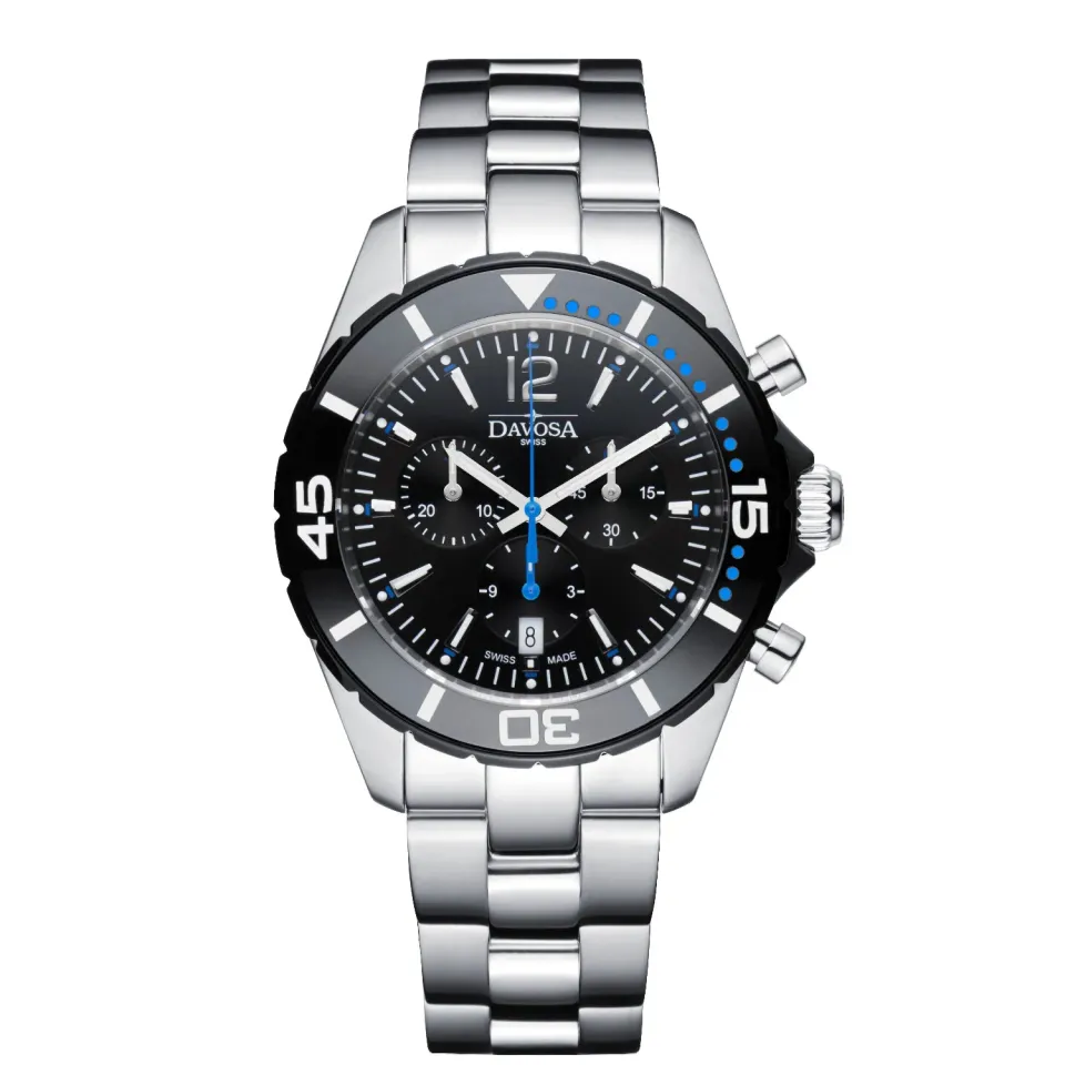 DAVOSA Nautic Star Chronograph quartz dykkerklokke
