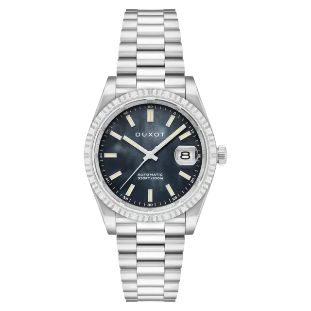 Duxot Marcel Automatic klokke Stout Black 40 mm 10 ATM