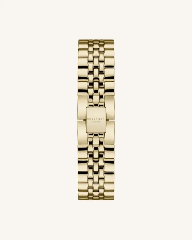 Rosefield Gold Strap klokkerem 18 mm gullfarget stål