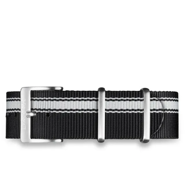 DAVOSA Nylon Black klokkerem 22 mm svart nylon