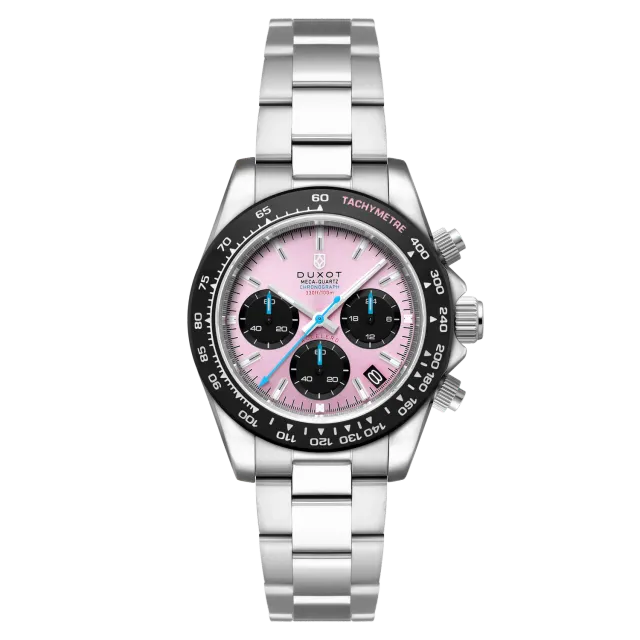 Duxot Accelero Chronograph kronograf Magenta Mist 40 mm