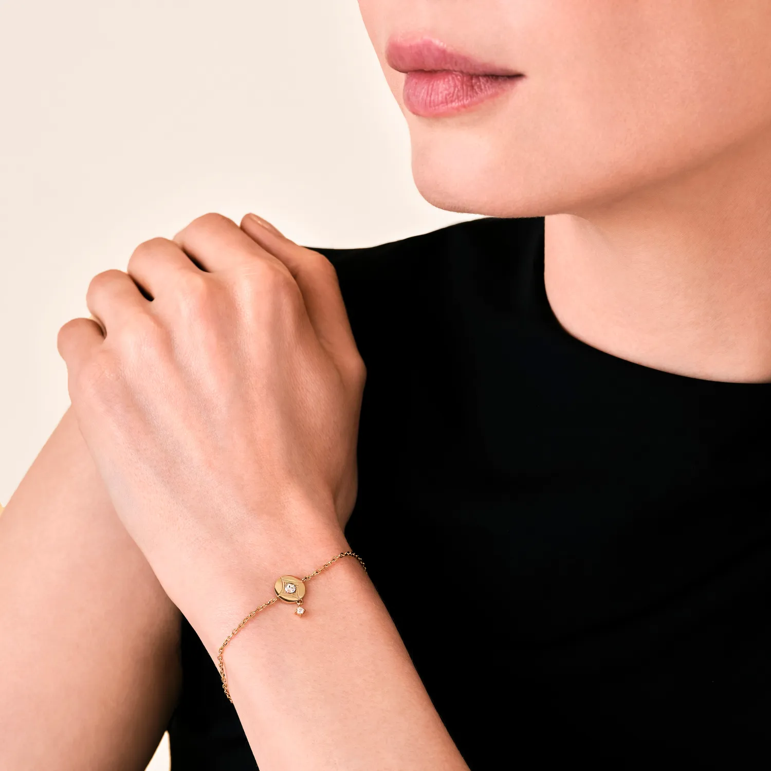 Rosefield Star Coin Bracelet armbånd gull/sølv