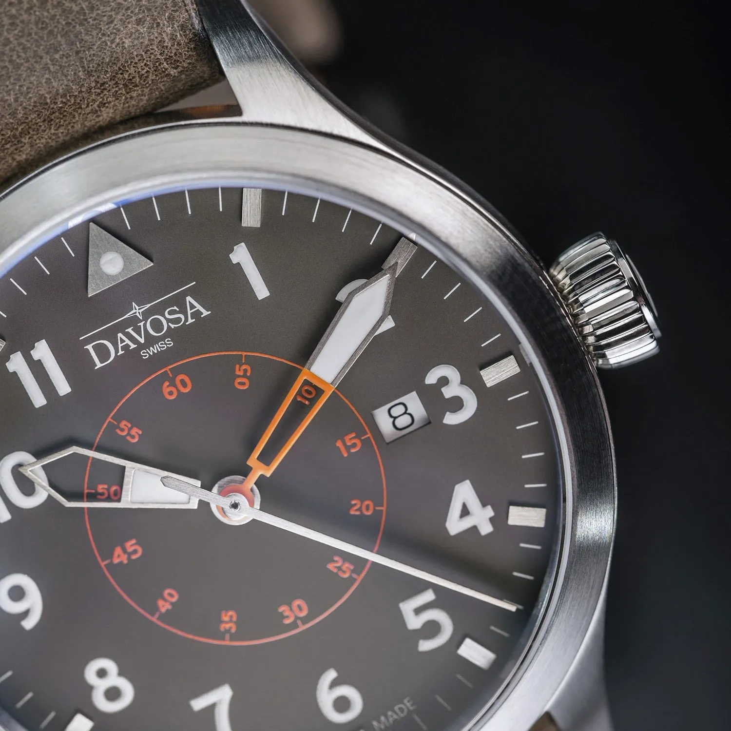 DAVOSA Neoteric Pilot automatisk pilotklokke 42 mm