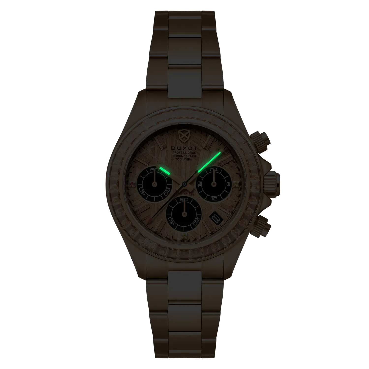Duxot Accelero Meteorite klokke meteorittskive 39 mm