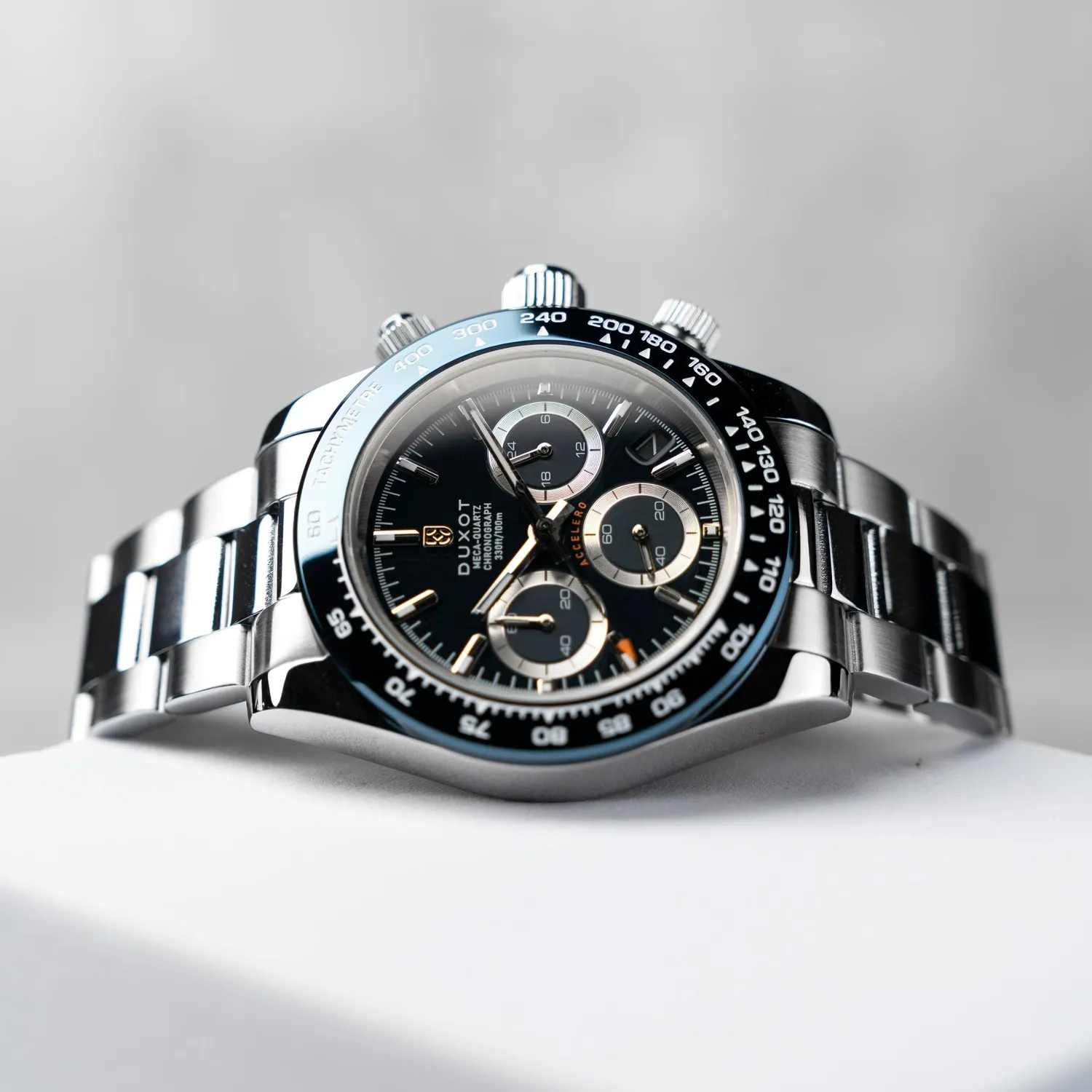 Duxot Accelero Chronograph klokke Cambridge Blue 40 mm