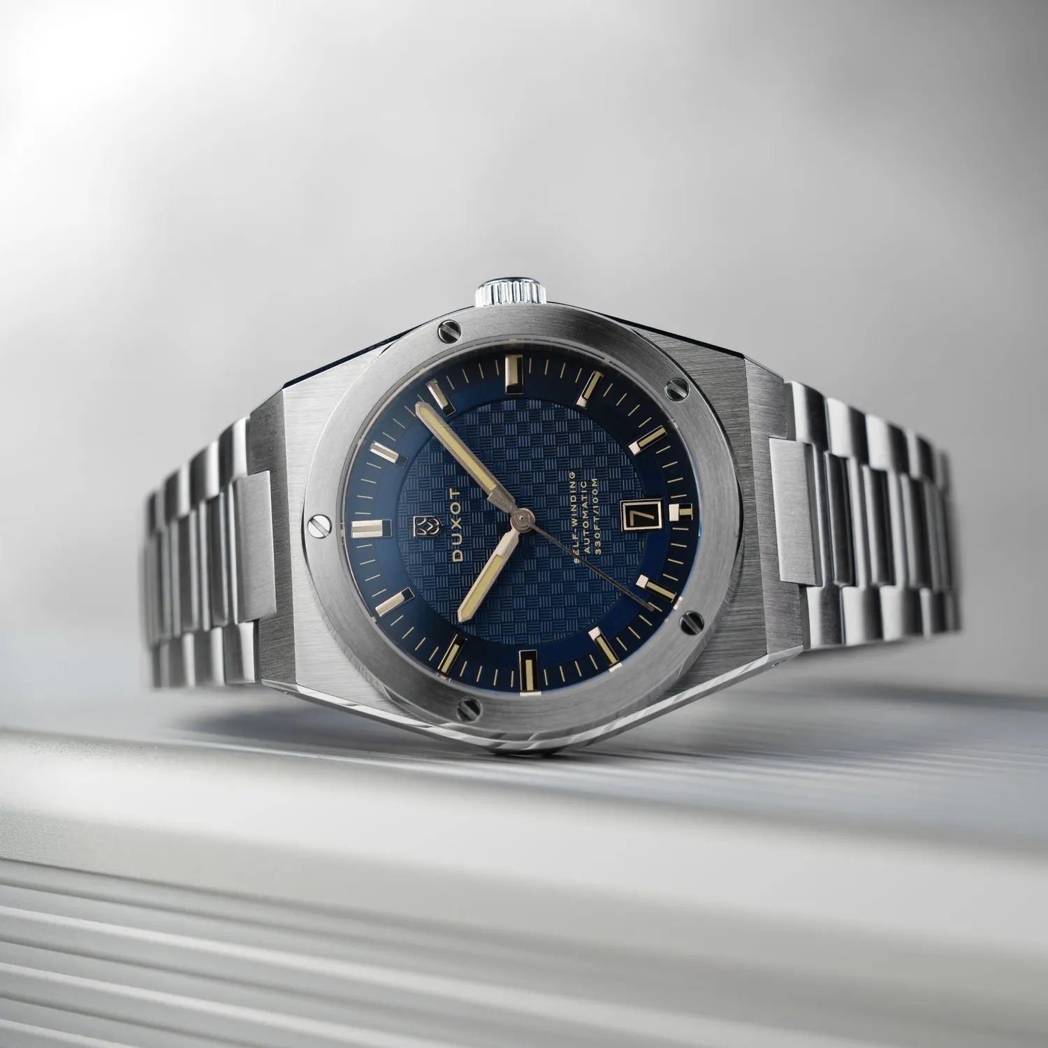 Duxot Bastia Royal Blue automatisk klokke blå