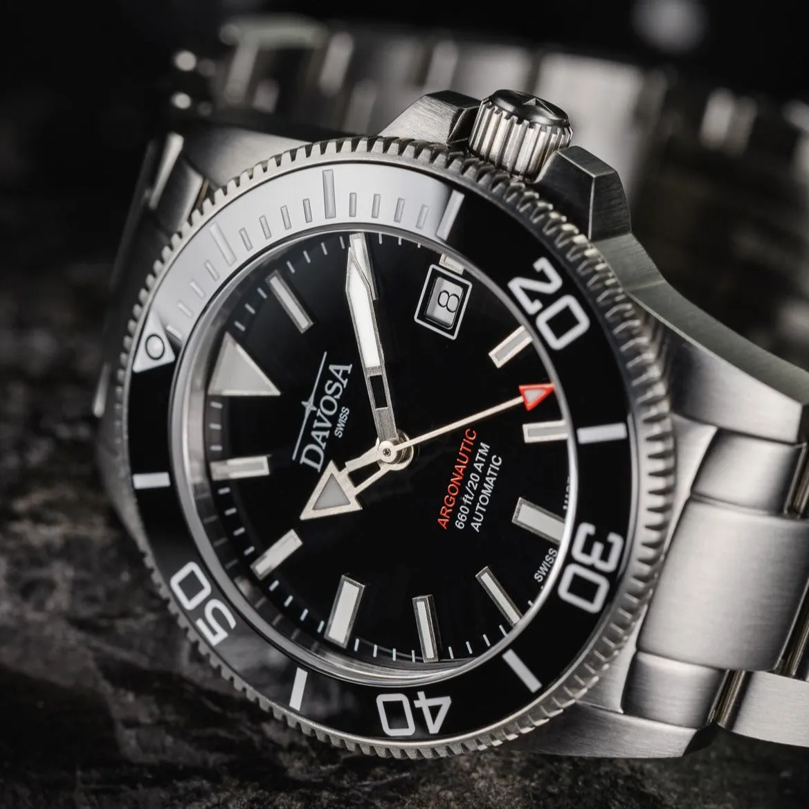 DAVOSA Argonautic 39 automatisk dykkerklokke 39 mm