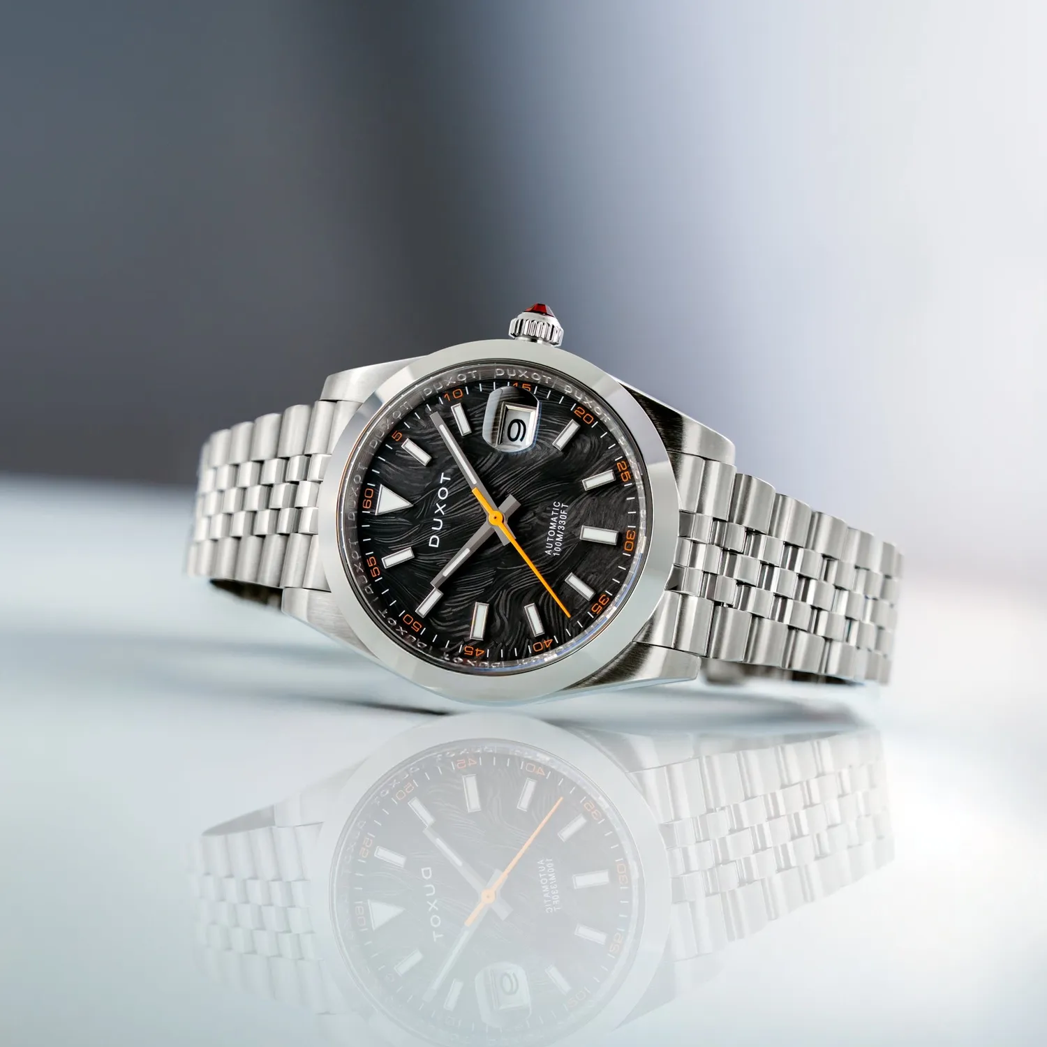 Duxot Vezeto Sea Wave Marble klokke 40 mm