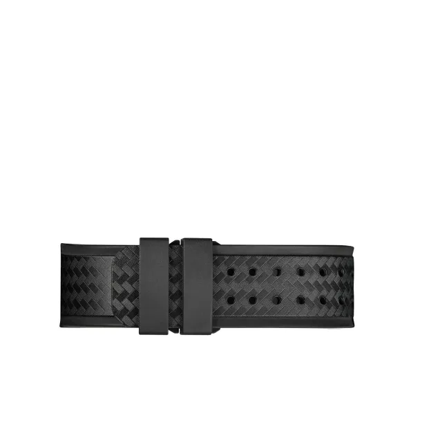 DAVOSA Titanium Automatic gummirem 24 mm svart
