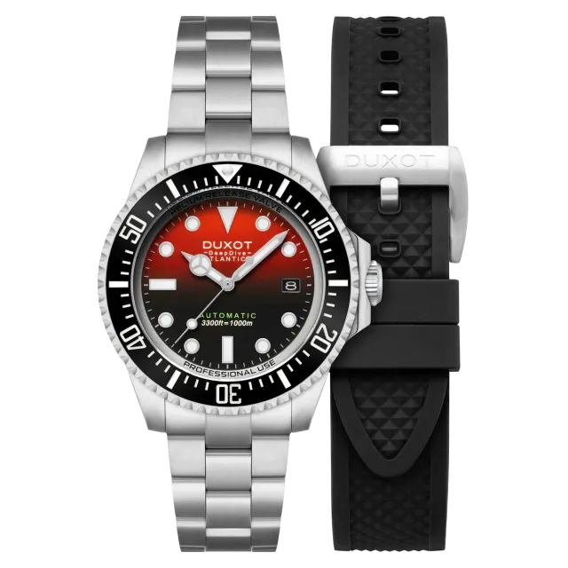 Duxot Atlantica Deep Dive Automatic Ochre dykkerklokke