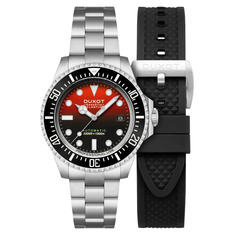 Duxot Atlantica Deep Dive Automatic Ochre dykkerklokke
