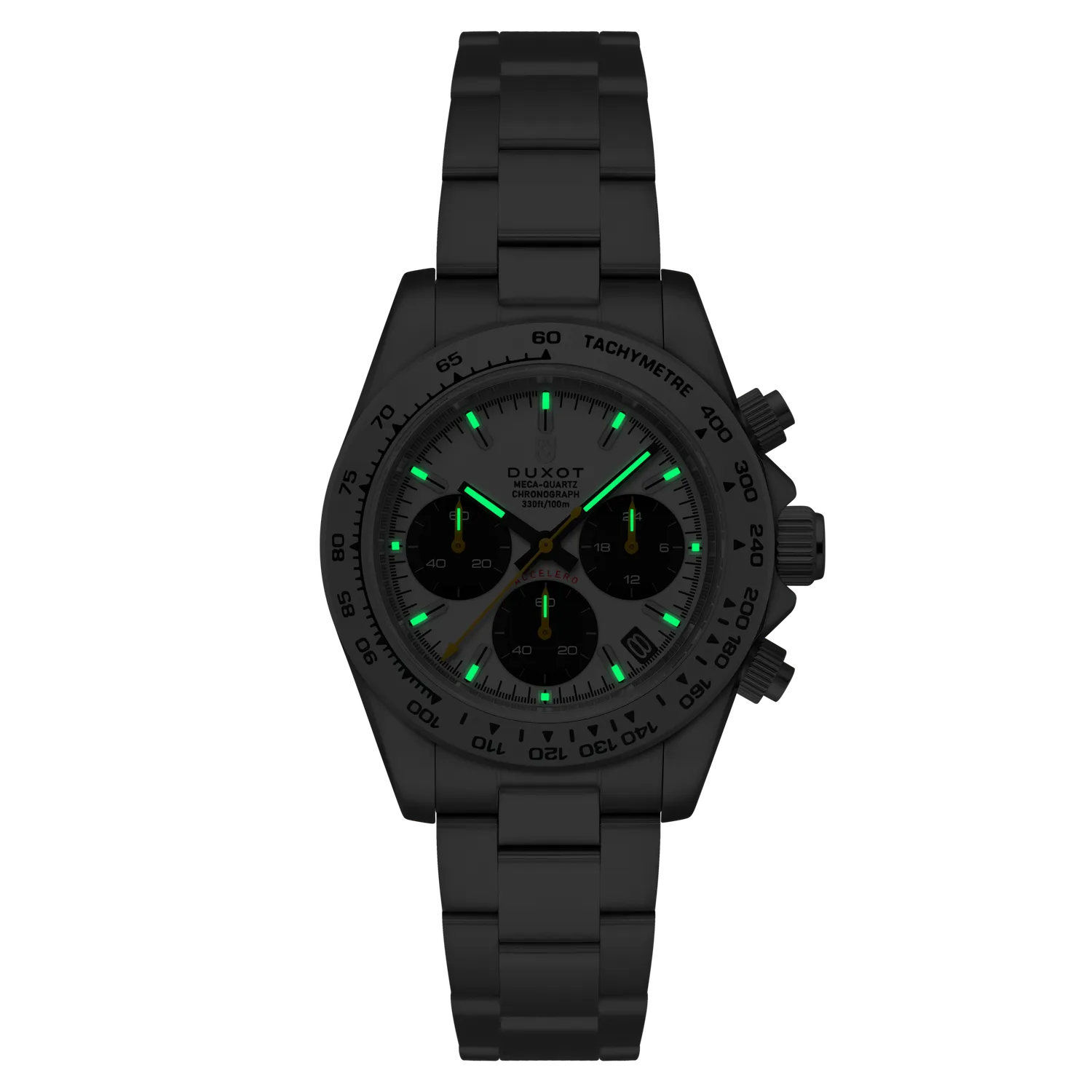Duxot Accelero Chronograph Star White kronograf 40 mm