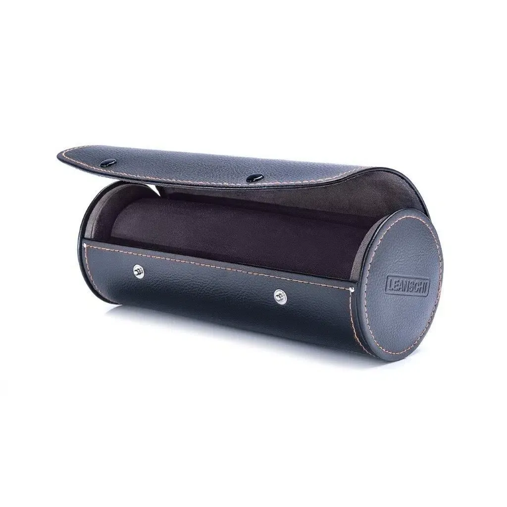 Leanschi Watch-Roll for 3-4 watches klokkerull svart PU