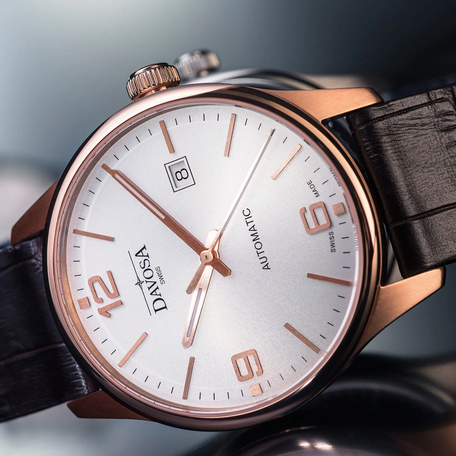 DAVOSA Gentleman automatisk herreklokke 40 mm
