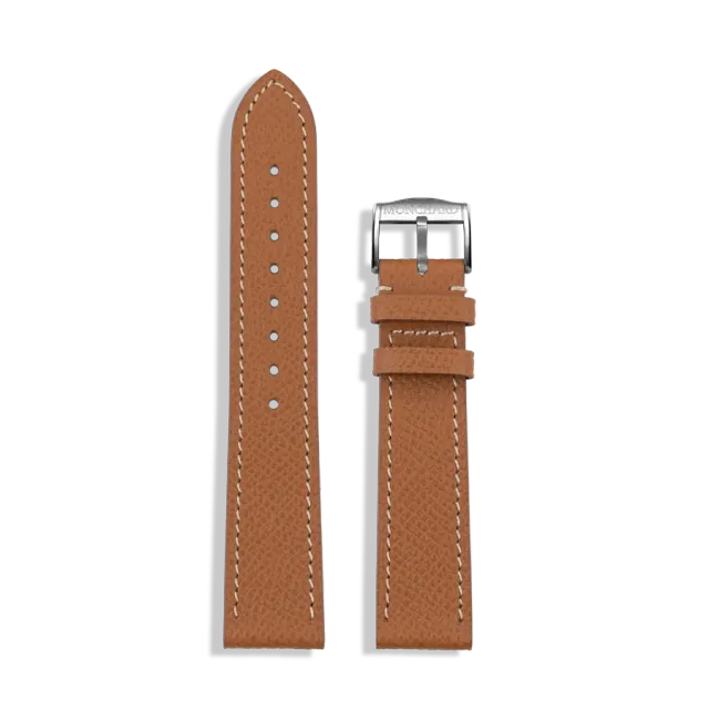 MonChard Epsom Brown klokkerem 18 mm brun kalveskinn