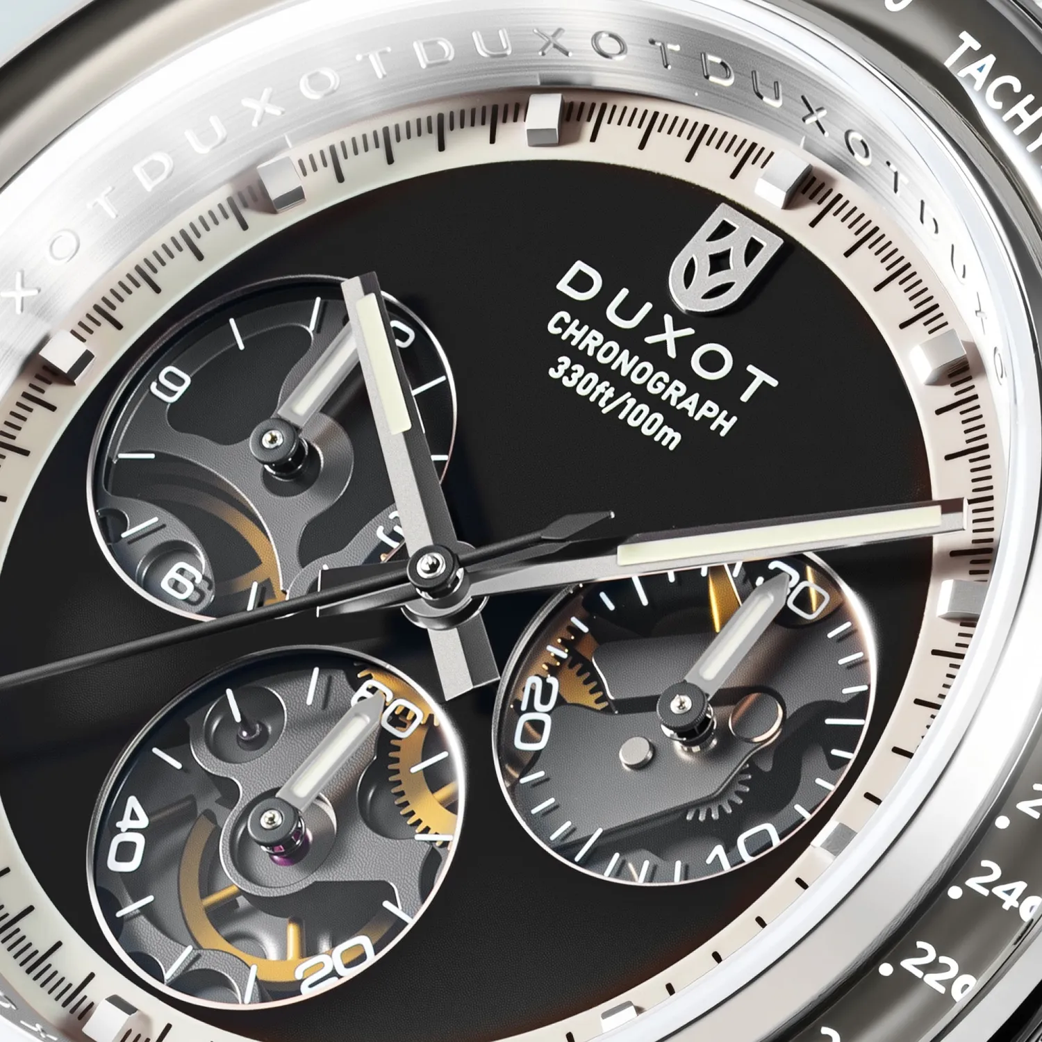 Duxot Accelero Luminara Limited Edition kronografklokke Autumn Glow