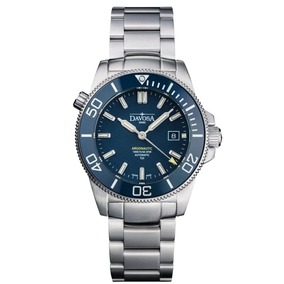 DAVOSA Argonautic Lumis automatisk dykkerklokke tritium